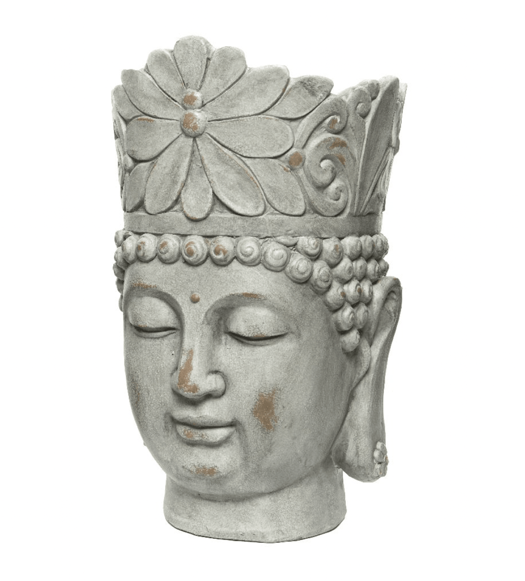 Fioriera a forma di buddha grigio 23x25x36h cm Kaemingk - Brico Sapiens - L' evoluzione del fai da te Fioriera a forma di buddha grigio 23x25x36h cm Kaemingk - Brico Sapiens - L' evoluzione del fai da te